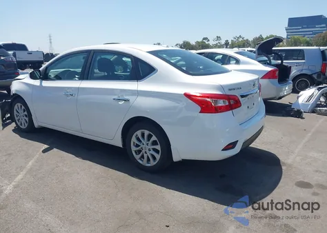 2018 Nissan Sentra Sv из США, поврежденный, VIN 3N1AB7APXJL637844